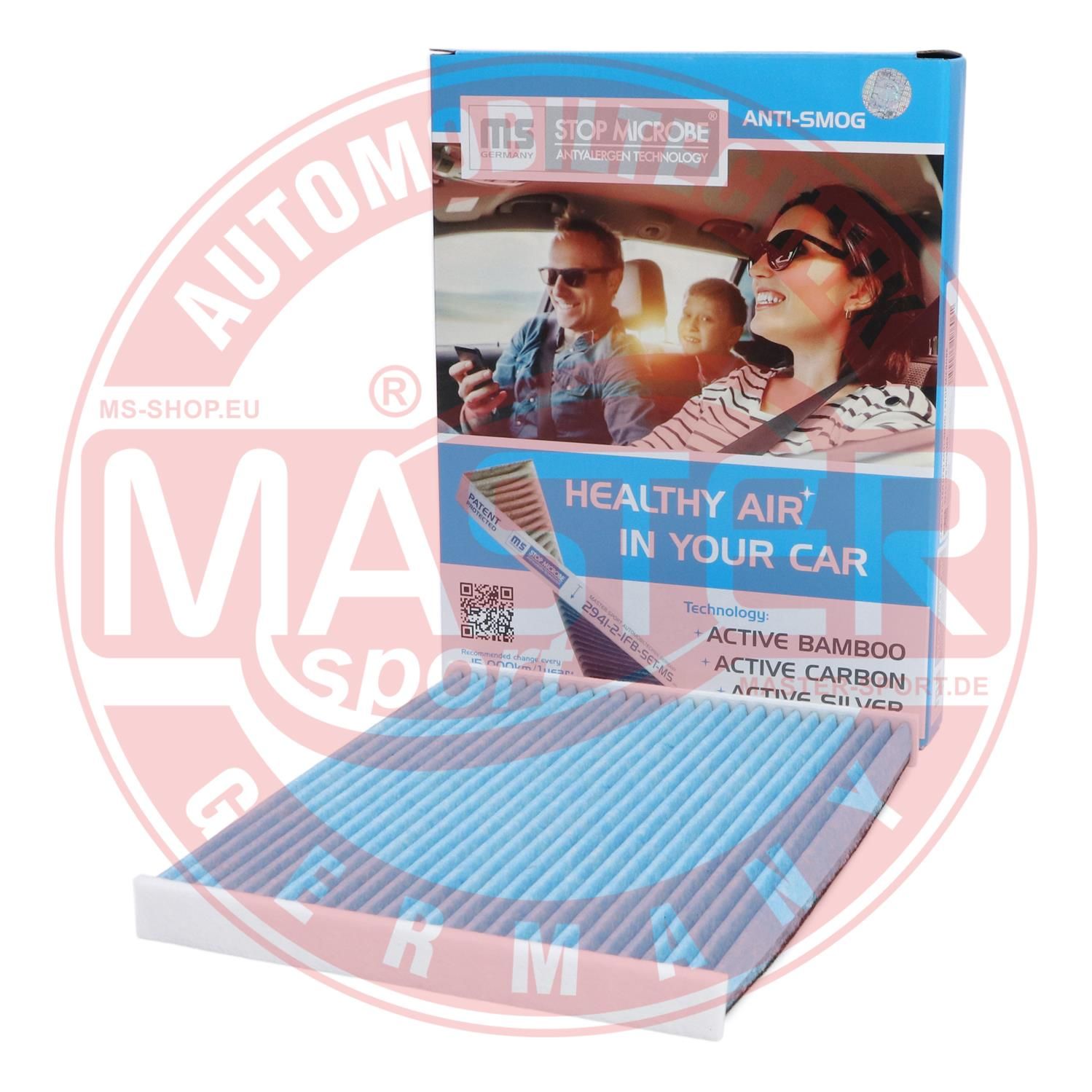 MASTER-SPORT GERMANY 2243-IFB-PCS-MS STOP MICROBE Antiallergen Technology Filter vnútorného priestoru